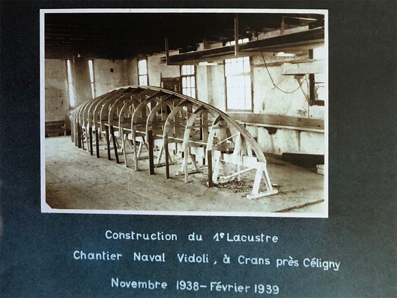 Der erste Lacustre Goleron, gebaut in 1939. Foto Archives Copponex